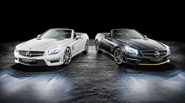Μετά από μία ιδανική σεζόν στην Formula 1, η Mercedes-Benz θέλησε να γιορτάσει το θρίαμβο με μια ιδιαίτερη έκδοση της SL63 AMG, την World Championship