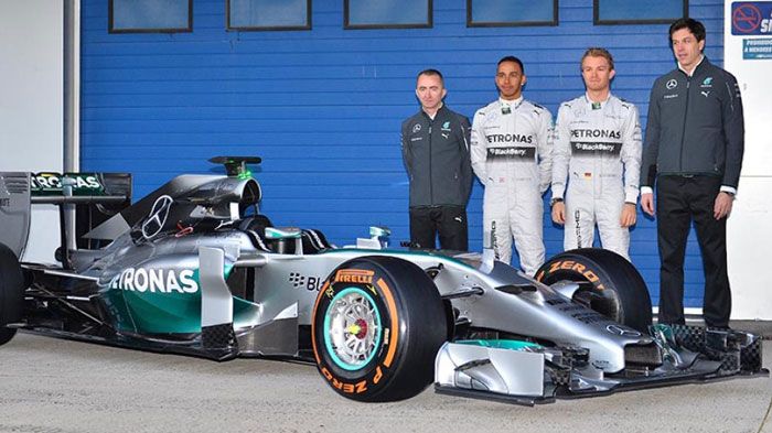 H W05 της Mercedes.