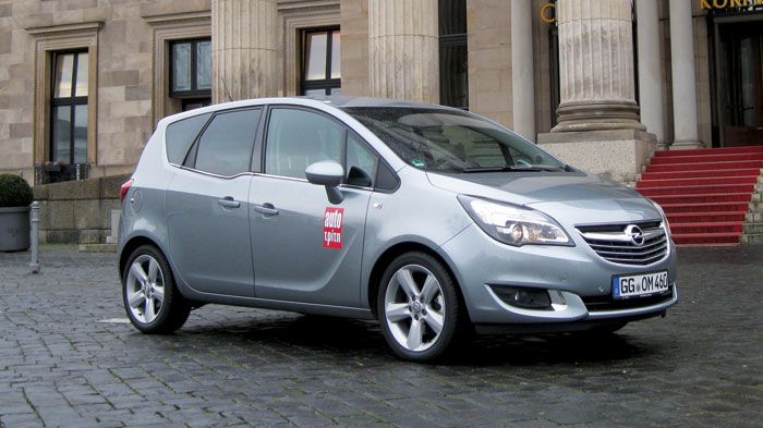 Ανετο και ευθύβολο είναι στο δρόμο το νέο Opel Meriva.
