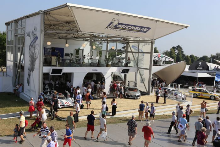 Στο φετινό Goodwood Festival of Speed, ο Όμιλος Michelin θα είναι χορηγός των Supercar Run και Supercar Paddock, ενώ θα υποδεχτεί, στο κεντρικό του στ