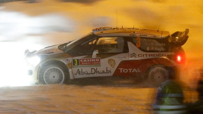 Την 3η θέση πήρε ο Meeke, συμπληρώνοντας το πόντιουμ του Μόντε Κάρλο.