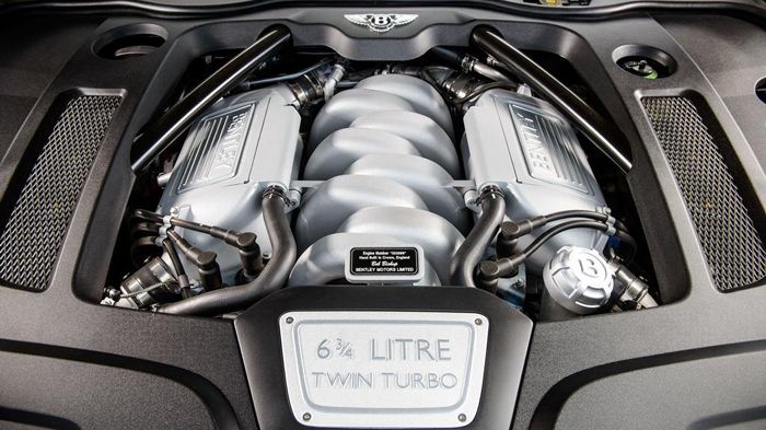 Η Bentley έχει εξοπλίσει το νέο της μοντέλο με μια αναβαθμισμένη εκδοχή του V8 κινητήρα των 6,75 λτ., που φέρει τεχνολογία απενεργοποίησης κυλίνδρων  