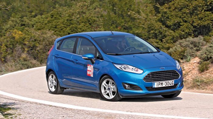 Το Ford Fiesta είναι ξεκούραστο στον αυτοκινητόδρομο και ευχάριστο υπό πίεση.