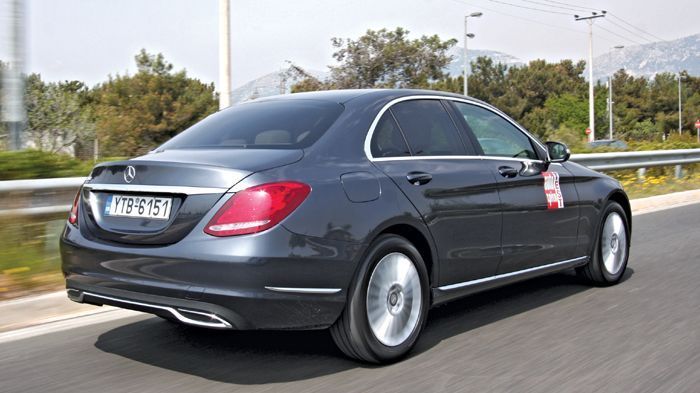 H άρτι αφιχθείσα νέα Mercedes-Benz C180, αποτελεί τη νέα πρόταση της γερμανικής φίρμας στα premium μεσαία μοντέλα.