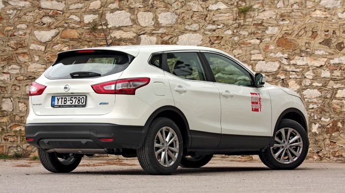 Στο τιμολογιακό κομμάτι, η Nissan προσφέρει από τη βασική έκδοση του Qashqai ένα πολύ καλό επίπεδο εξοπλισμού.