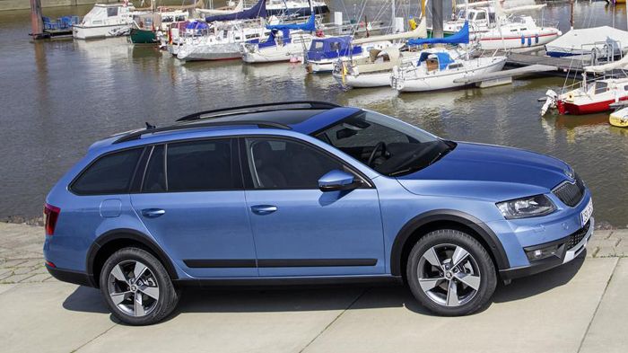 Η απόσταση από το έδαφος της έκδοσης Scout βρίσκεται στα 171 χλστ., 31 χλστ. ψηλότερα από την «κανονική» Octavia.