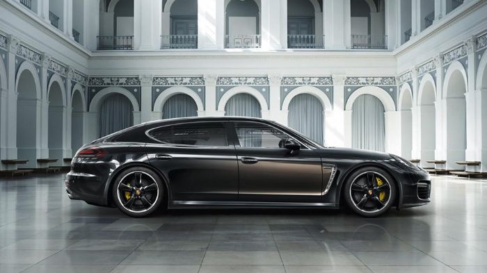 Η Porsche Panamera Exclusive Series θα παραχθεί σε 100 μόλις αντίτυπα και στηρίζεται στην έκδοση Turbo S Executive, η οποία διαθέτει διευρυμένο μεταξό