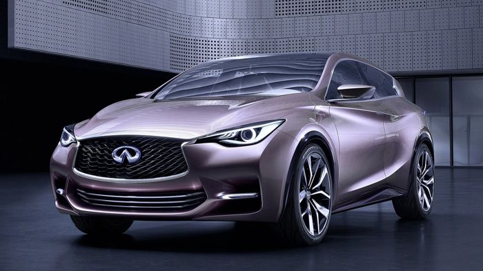 Το QX30 πιθανά θα στηθεί στο πάτωμα του Nissan Juke, ενώ αναμένεται να υιοθετήσει ορισμένα από τα αισθητικά στοιχεία του εικονιζόμενου Q30 concept του