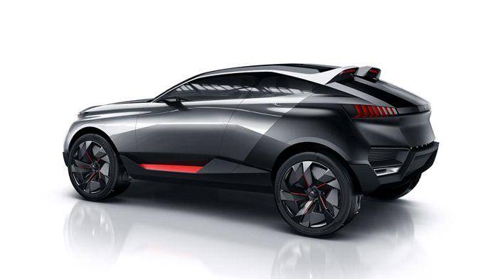 Το plug-in hybrid σύστημα του Quartz concept αποτελείται από ένα 1.600άρι turbo μοτέρ 270 ίππων και δύο ηλεκτρικούς κινητήρες 115 ίππων, έναν σε κάθε 