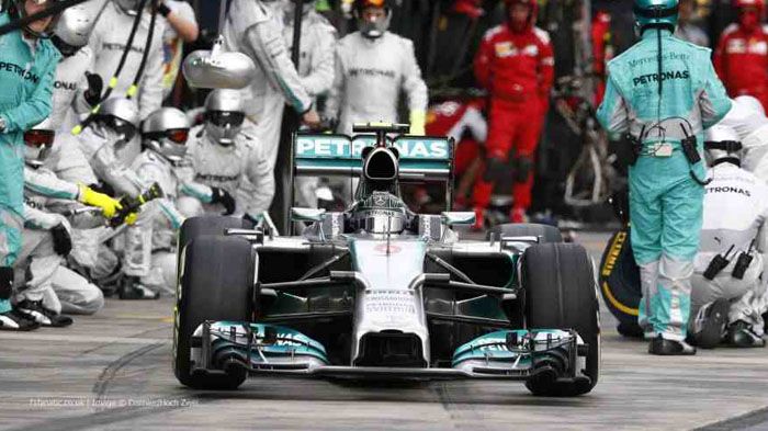 O Nico Rosberg μάζεψε τους πρώτους 25 βαθμούς της χρονιάς για τον ίδιο και την ομάδα του, Mercedes.