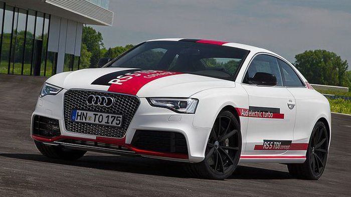 Η Audi έφτιαξε το RS5 TDI concept στα πλαίσια των εορτασμών για τα 25 χρόνια «ζωής» των κινητήρων πετρελαίου TDI του Ομίλου Volkswagen.