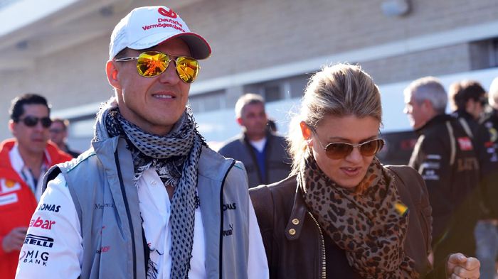 Η σύζυγος του Michael Schumacher, Corinna, δήλωσε πως η διαδικασία της αποκατάστασης της υγείας του πρώην πρωταθλητή της F1 εξελίσσεται αργά μεν, αλλά