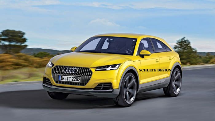 Φέτος θα κάνει ντεμπούτο το Audi TT SUV, το οποίο πιθανά να ονομαστεί TTQ (ψηφιακά επεξεργασμένη φωτό).