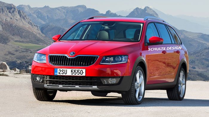 Η Skoda έχει στα σχέδιά της να αποκαλύψει το Μάρτιο στο Σαλόνι της Γενεύης τη νέα Octavia Scout.