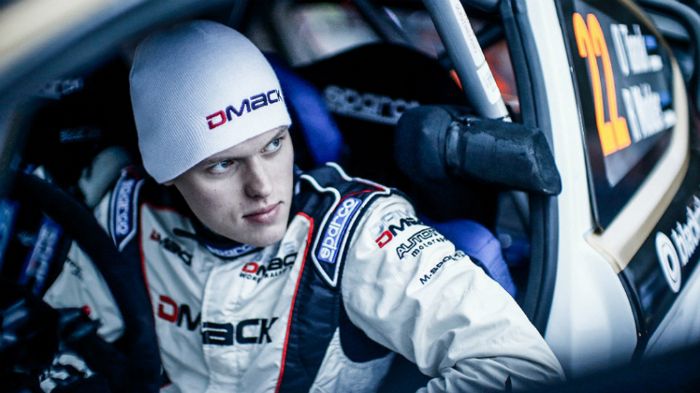 Ο Ott Tanak στο τιμόνι του Ford Fiesta RS στο φινάλε της Ουαλίας, που τερμάτισε στην 7η θέση. Του χρόνου θα αποτελέσει δίδυμο με τον Elfyn Evans στην 