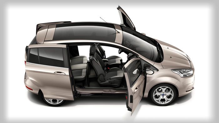 Tο Σύστημα πλαϊνών θυρών «Ford Easy Access Door» είναι καινοτόμο όχι για την κατηγορία, αλλά και για όλη την αυτοκίνηση.	