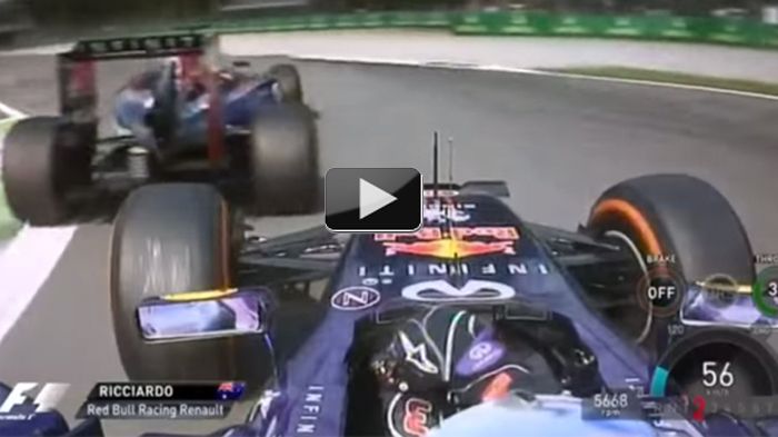 Μάχη στη Μonza μεταξύ Ricciardo & Vettel. 