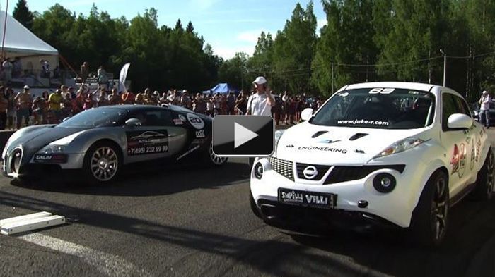 Το Nissan Juke-R εφοδιάζεται με τον κινητήρα του GT-R (3,8 λτ. V6 τούρμπο 545 ίππων), ενώ βελτιώθηκε για να αποδίδει πλέον 700 ίππους.