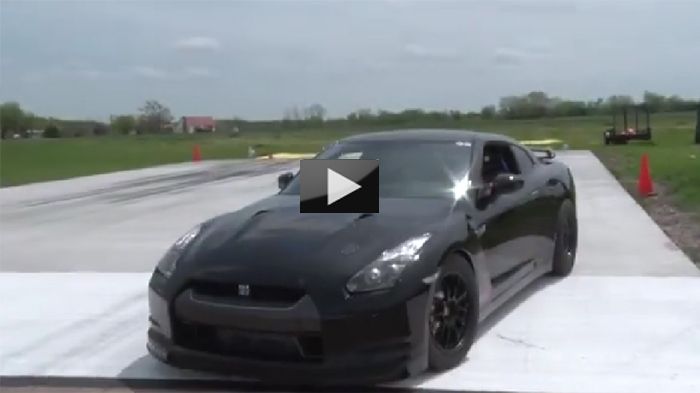 Το «πειραγμένο» Nissan GT-R φέρει έναν 4λιτρο κινητήρα Alpha Omega, κιβώτιο ShepTrans, άξονες Driveshaft Shop και ένα «μυστικό» σετ τουρμπινών.