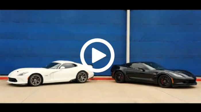 Αν και ελαφρώς πιο ισχυρή, η νέα Corvette Z06 είναι βαρύτερη από το Viper TA, με αποτέλεσμα τα δύο αυτοκίνητα να βρίσκονται πολύ κοντά. Δείτε το βίντε