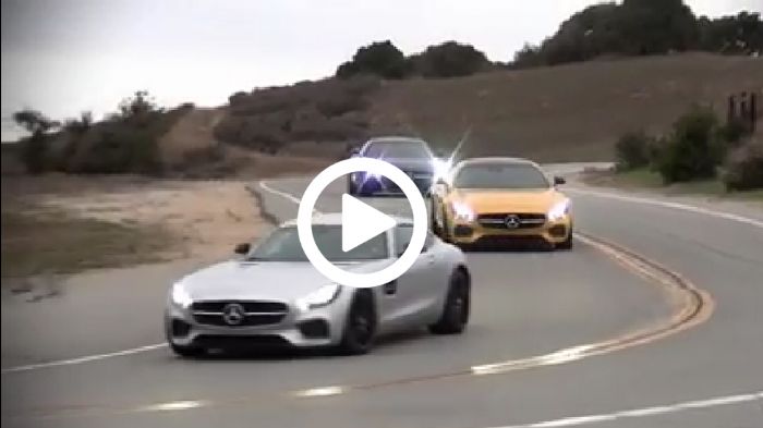 Ούτε μία, ούτε δύο, αλλά δώδεκα Mercedes -AMG GT και GT S, πρωταγωνιστούν στο video μας.