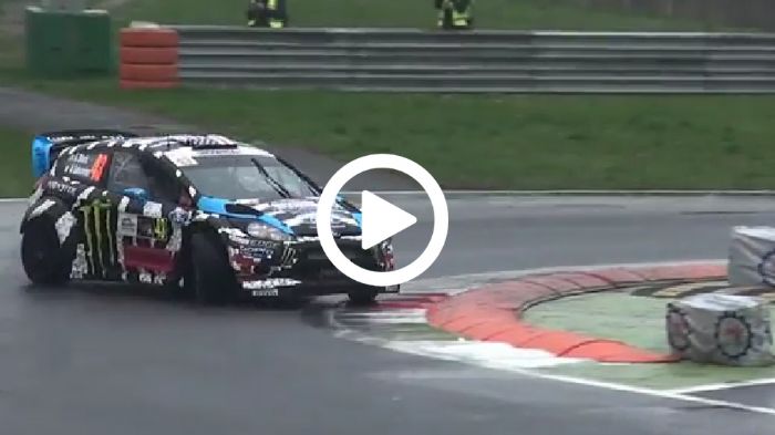 Με όλα τα Gymkhana και τα λοιπά show του, ξεχνάμε πως ο Ken Block αγωνίζεται και στα «σοβαρά», συμμετέχοντας στο WRC. Πάντως, στο Monza Rally Show, 1ο