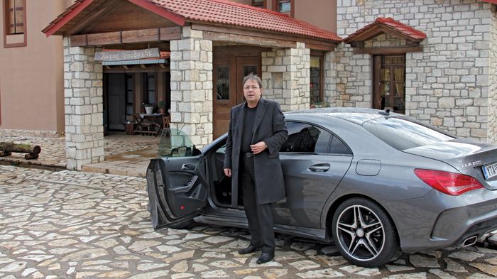 O νικητής του διαγωνισμού ταξίδεψε με την σαγηνευτική και άκρως αεροδυναμική Mercedes-Benz CLA, που κέρδισε και τον Oscar του καλύτερου νέου μοντέλου.