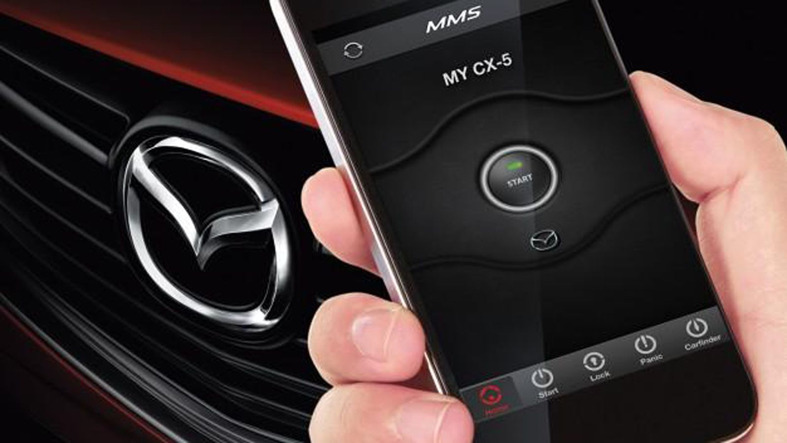 Mazda Mobile Start app