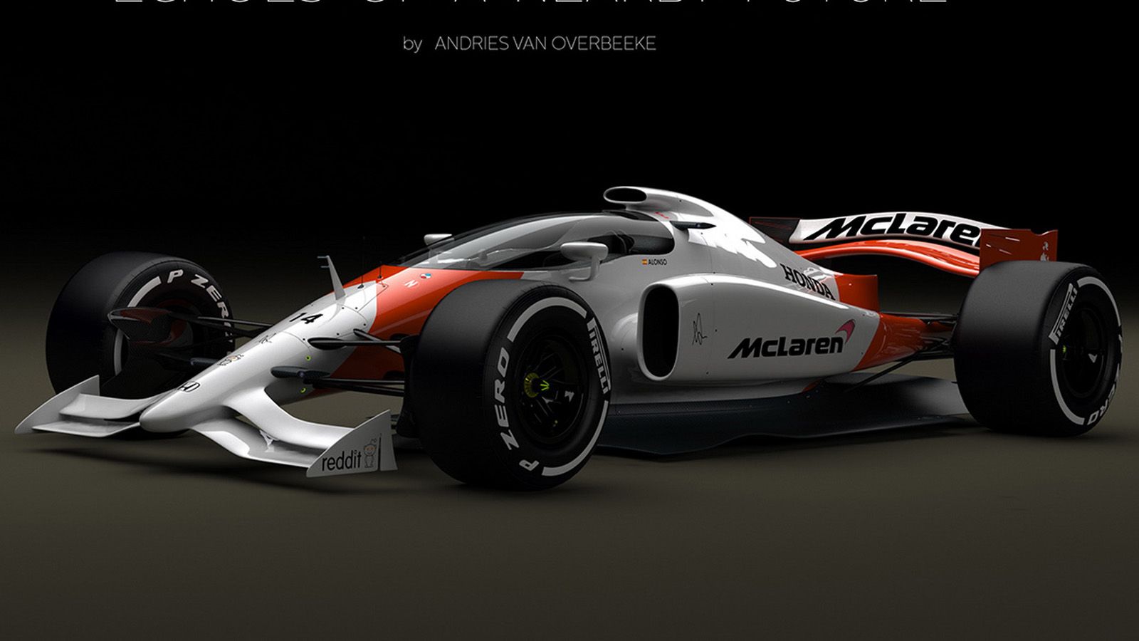 H ρετρό Mc Laren με φουτουριστικό σχέδιο