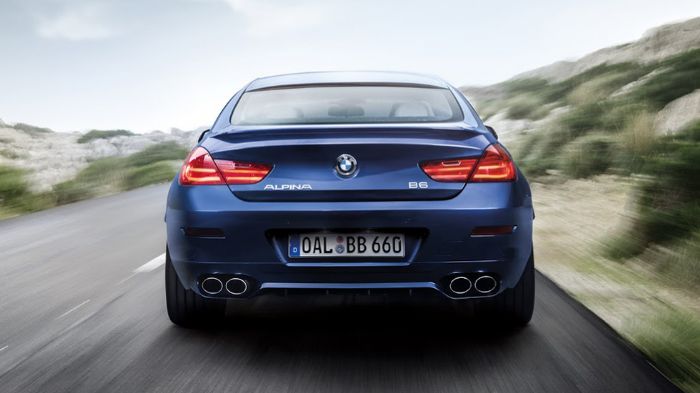 Το μοντέλο της Alpina είναι όχι μόνο πιο δυνατό από την BMW M6 Gran Coupe των 560 ίππων, αλλά και πιο γρήγορο, καθώς χρειάζεται μόλις 3,7 δλ. για να φ
