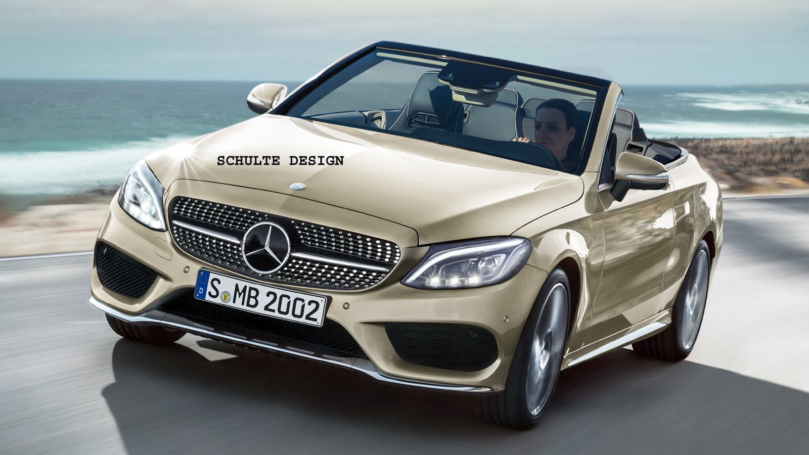 Η Mercedes C-Class cabriolet (κατασκοπευτική φωτό) θα έχει υφασμάτινη οροφή που θα ανοιγοκλείνει σε 15 δλ., με το αυτοκίνητο να κινείται έως τα 40 χλμ