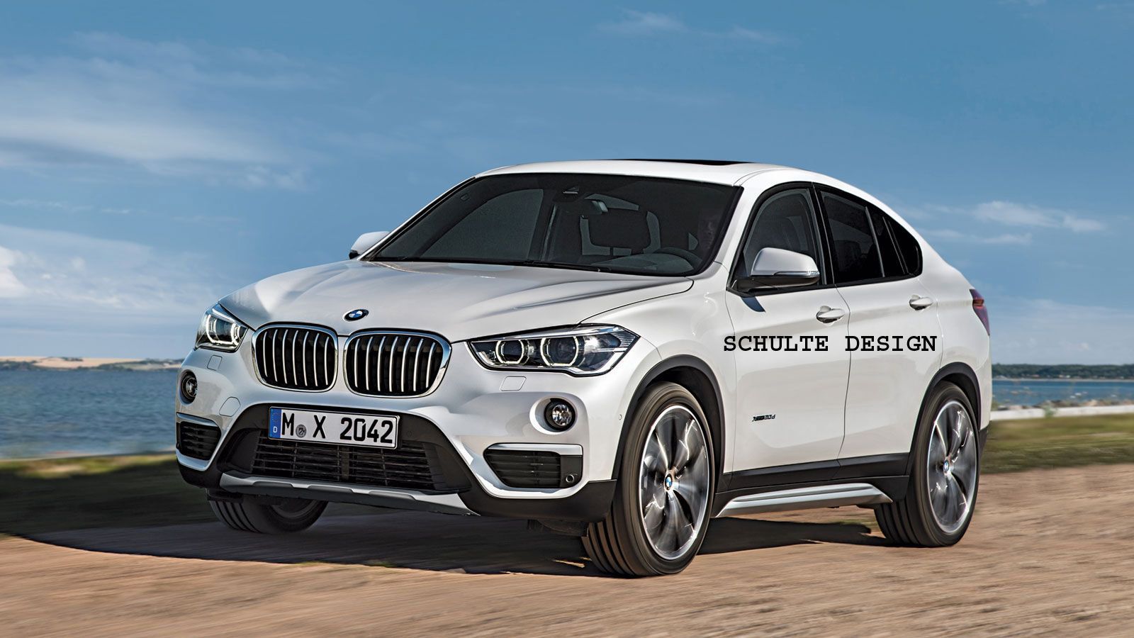 Η νέα X2 θα είναι το μικρότερο crossover-coupe της BMW, κλείνοντας τη γκάμα μετά τις BMW X6 και X4 (ηλεκτρονικά επεξεργασμένη εικόνα).