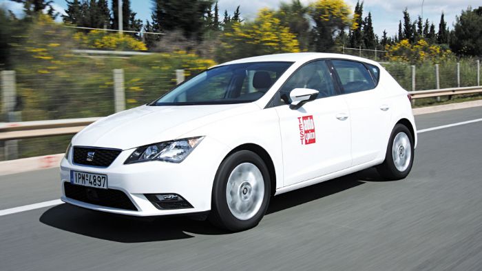 Οι νέοι Euro6 βενζινοκινητήρες του SEAT Leon και ιδίως οι 1,2 TSI 110 PS και 1,4 TSI 150 PS, προσφέρουν χαμηλή κατανάλωση με πολύ καλές επιδόσεις (ιδί