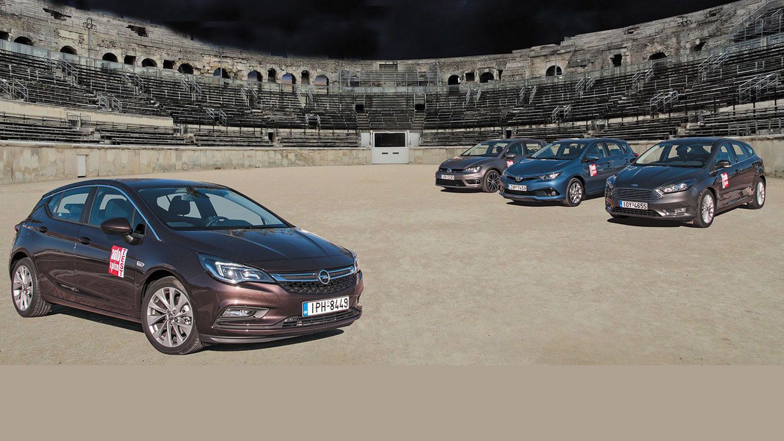 Astra - Focus - Auris - Golf