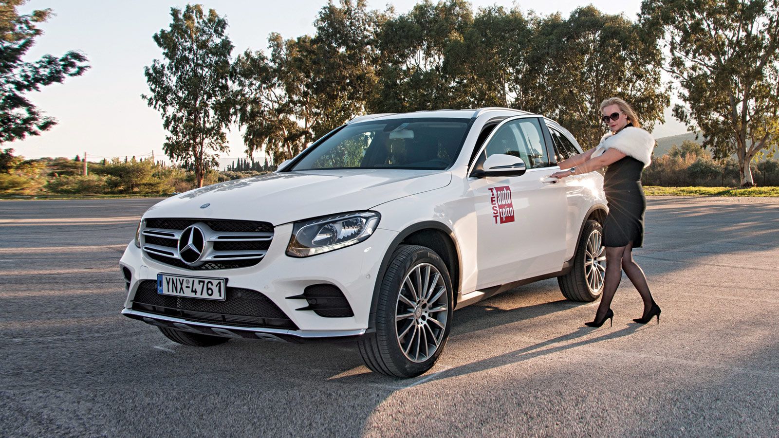 Η Mercedes GLC έχει δύο πρόσωπα. 
Αυτό που επικρατεί στην πράξη
είναι το πολυτελές.