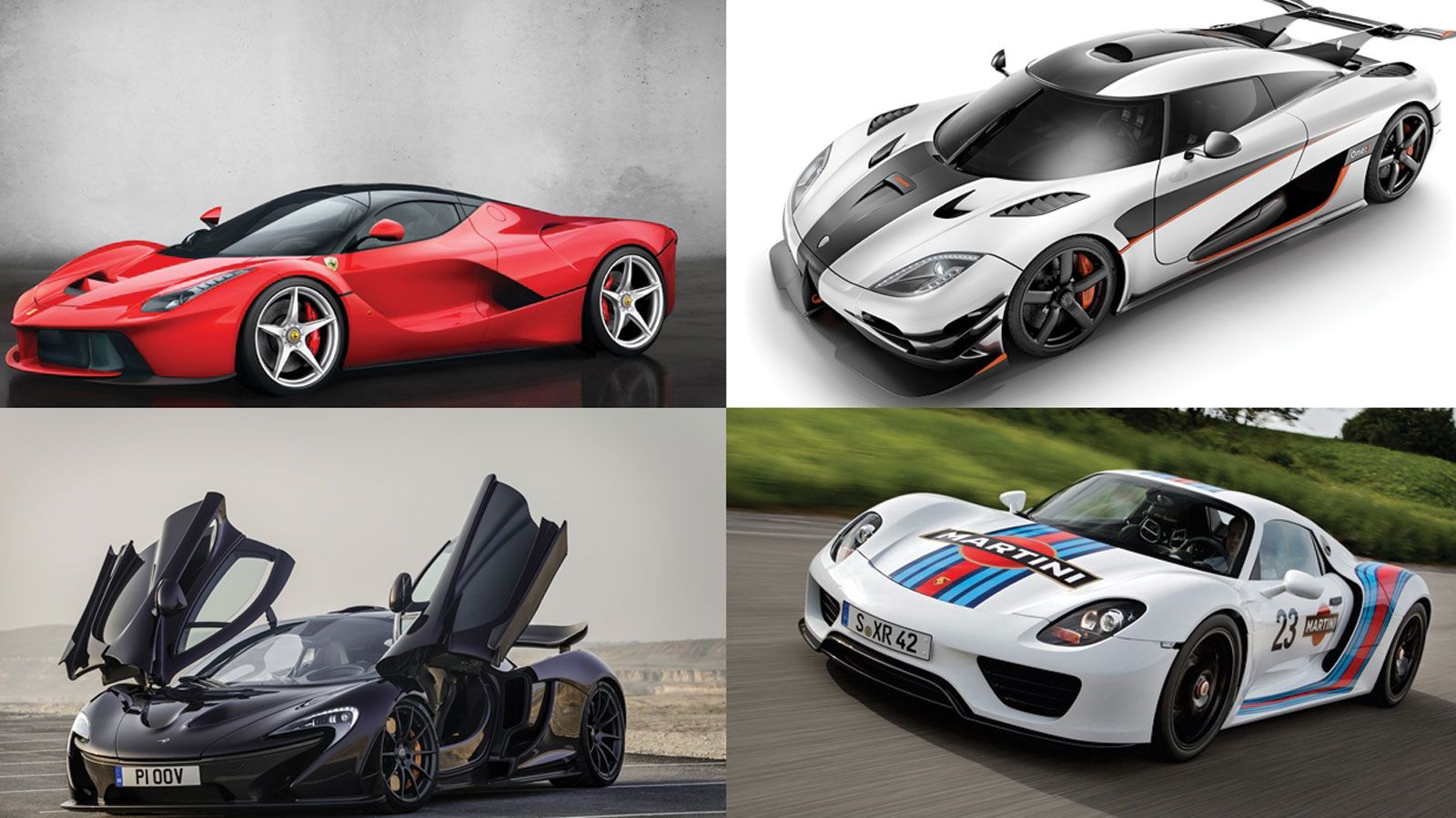 Ολοένα και αυξάνονται τα supercars που ενσωματώνουν την υβριδική τεχνολογία.