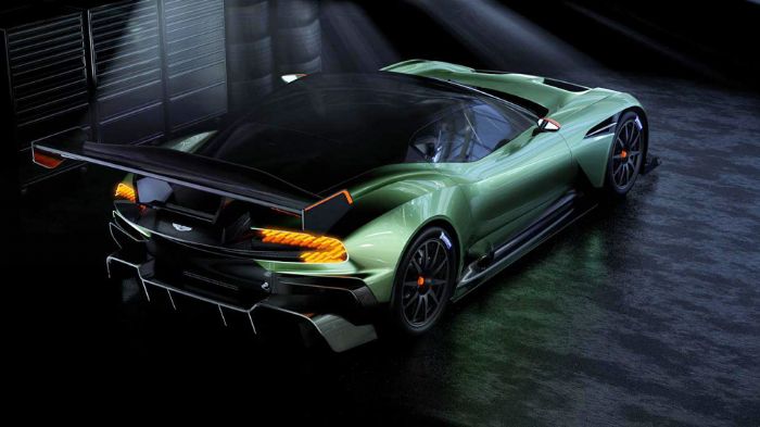 Η Vulcan φέρει ανθρακονημάτινο monocoque σασί με όλα τα απαραίτητα συστήματα ελέγχου πρόσφυσης.