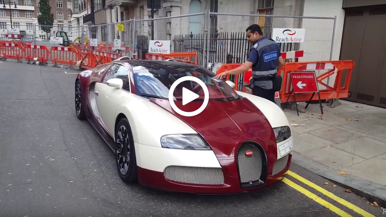 Bugatti Veyron τρώει κλήση για παρκάρισμα