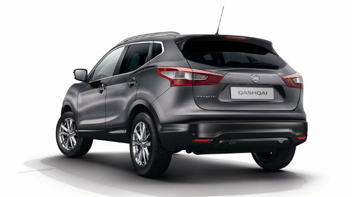Στο Nissan Qashqai Design Edition δεν υπάρχουν οι κόκκινες λεπτομέρειες, με το μοντέλο να εστιάζει στην αναβάθμιση του εξοπλισμού του.