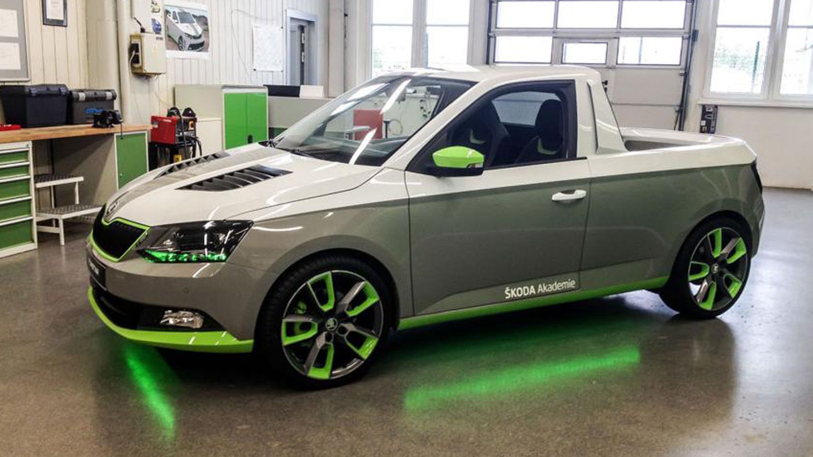 Το Fabia pick up concept είναι απλώς μία σπουδή και τίποτα παραπάνω.