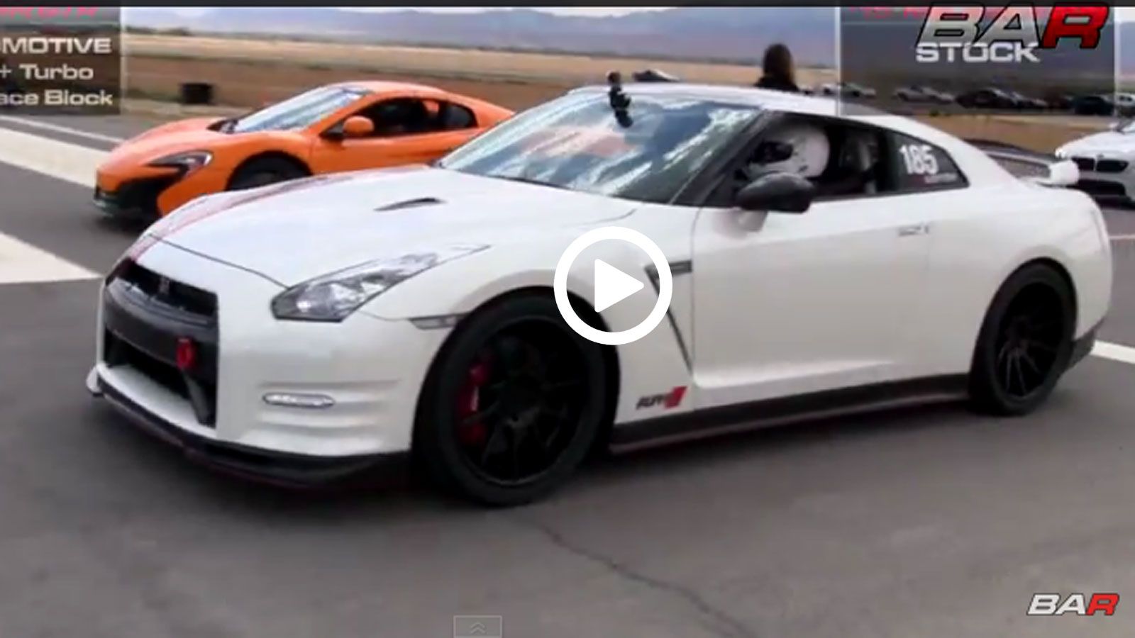GT-R vs McLaren 650S