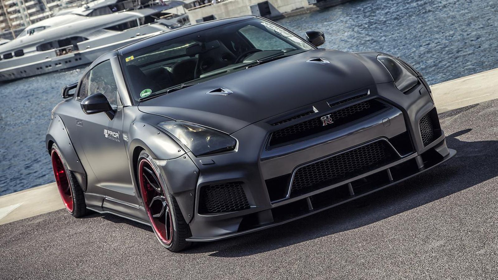 Εντυπωσιακό το body kit του Prior Design για το Nissan GT-R.