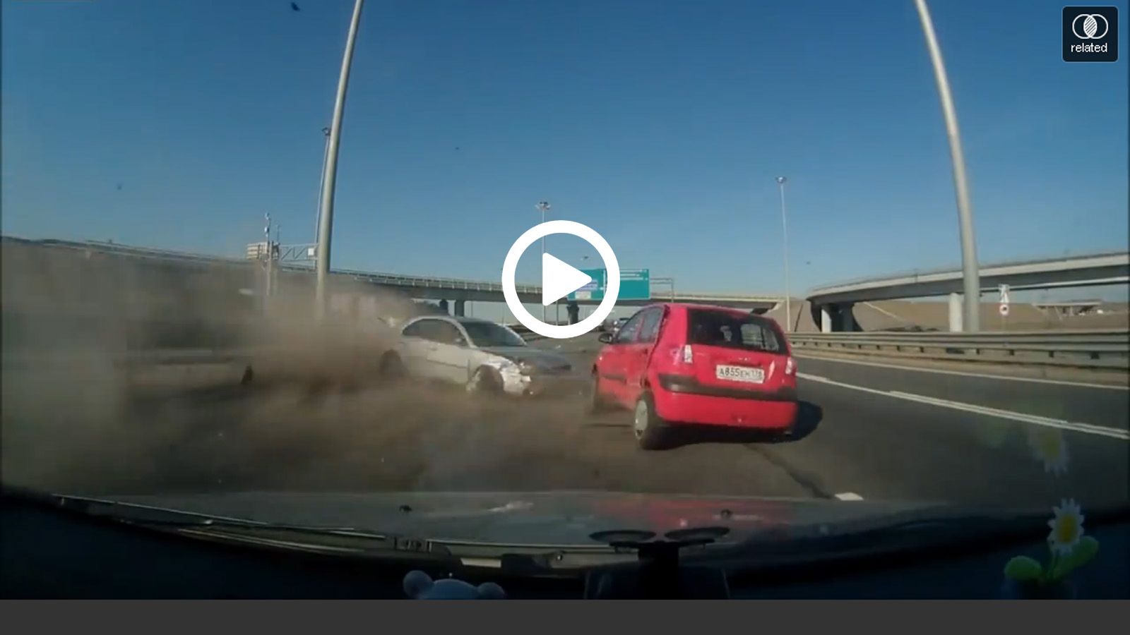 Πως ένα απλό ατύχημα γίνεται μεγάλο! (video)