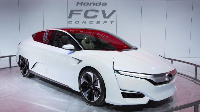 Στο Ντιτρόιτ έφερε η Honda το νέο FCV concept, που αποτελεί τον προάγγελο του αυτοκινήτου υδρογόνου, το οποίο θα κυκλοφορήσει από την ιαπωνική εταιρεί