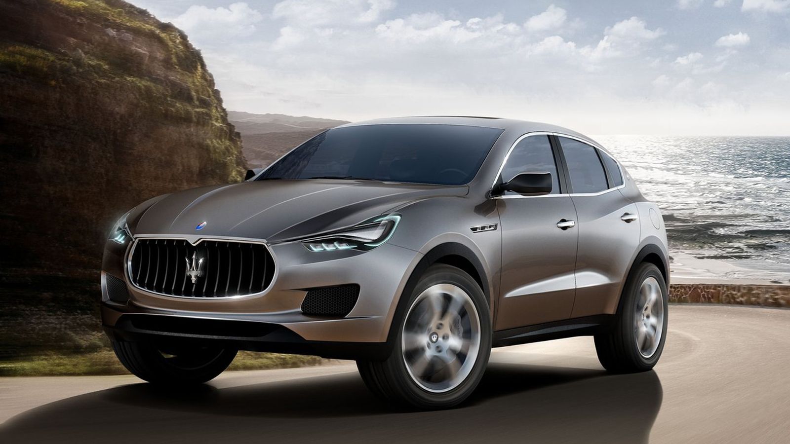 Η Maserati Levante (στη φωτό το Kubang concept) θα είναι φτιαγμένη εξ ολοκλήρου από αλουμίνιο, ενώ θα πατήσει στην πλατφόρμα της Ghibli.