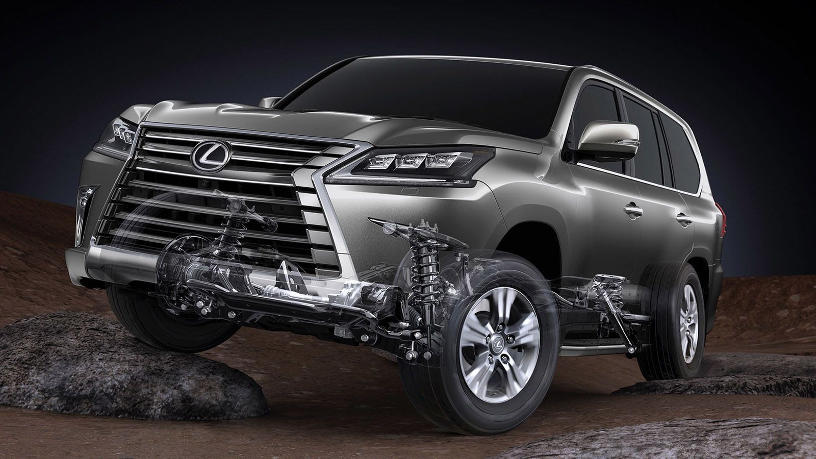 Νέα μάσκα για το LX στα πρότυπα των υπόλοιπων μοντέλων της Lexus.