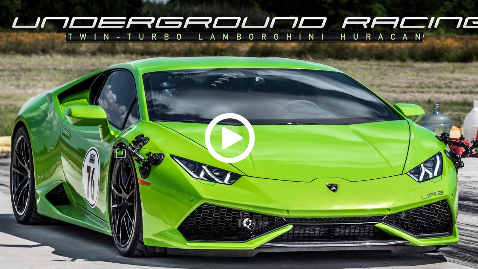Lamborghini πάει με 384 χλμ./ώρα...