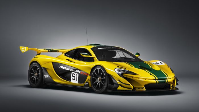 Σε σχέση με την «κανονική» Ρ1, η έκδοση πίστας της έχει διευρυμένο εμπρός μετατρόχιο κατά 80 χλστ., χαμηλότερο ύψος κατά 50 χλστ., ενώ είναι και ελαφρ