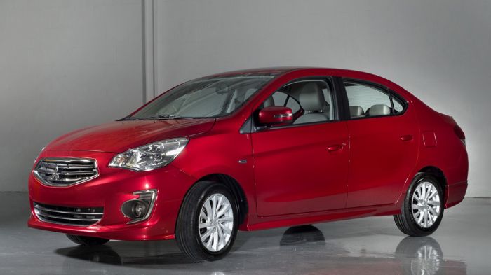 Το Mitsubishi Attrage αποτελεί την sedan εκδοχή του Space Star και πωλείται ήδη στην αγορά της Ασίας, ενώ πρόκειται άμεσα να λανσαριστεί και στη Β. Αμ