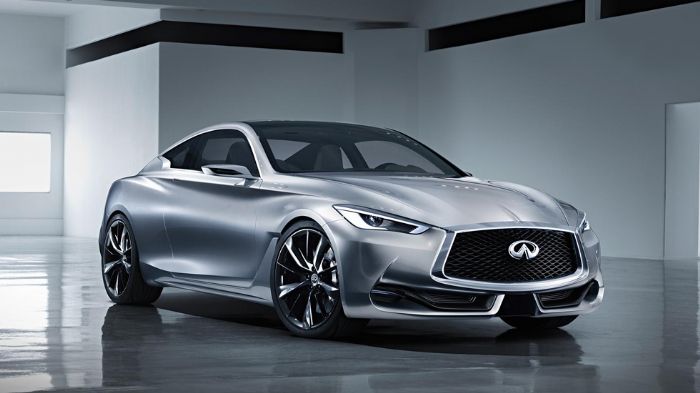 Το Infiniti Q60 concept θα κάνει ντεμπούτο στις 13 Ιανουαρίου στο Ντιτρόιτ, ενώ η έκδοση παραγωγής του θα ξεκινήσει να φτιάχνεται το 2015 στο Ην. Βασί